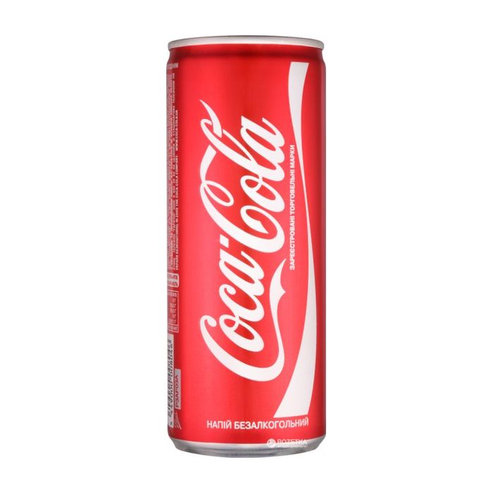 Coca Cola — 0,33 л ж/б