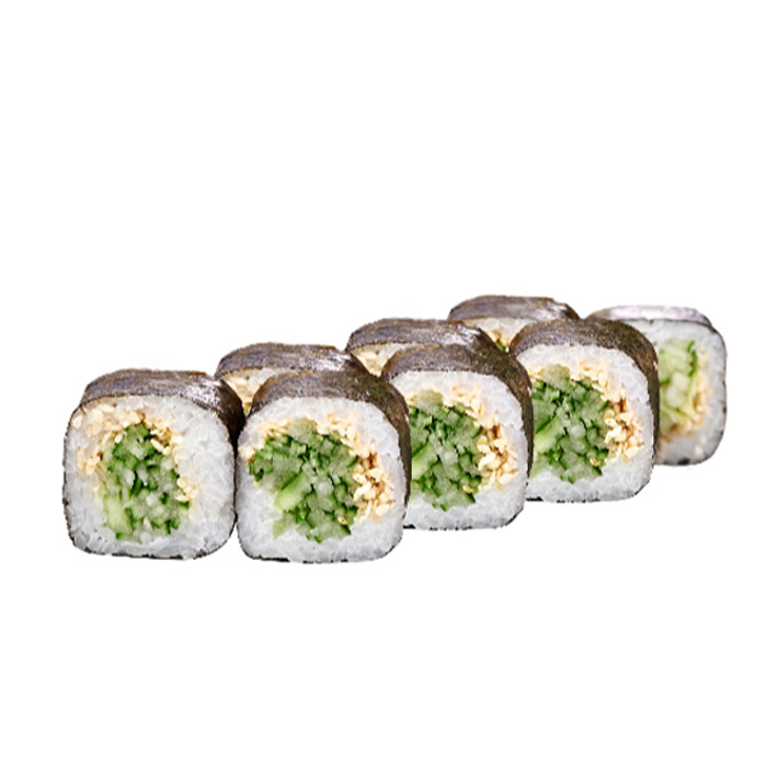 Maki with cucumber and sesame