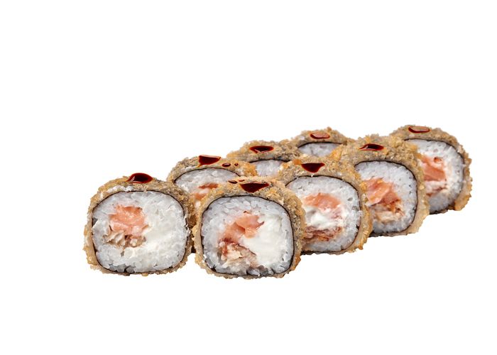 Banzai with eel and salmon