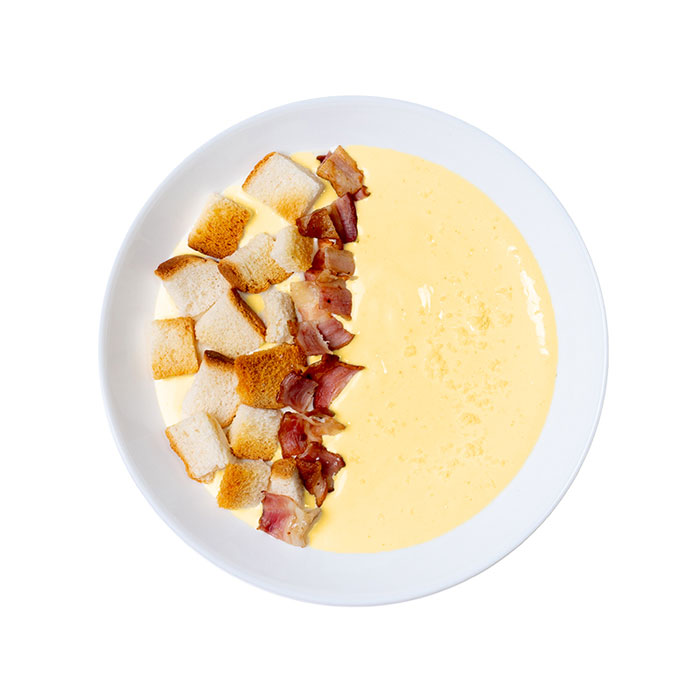 Cheese cream soup