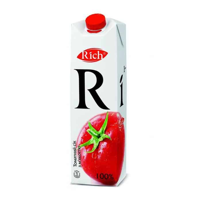 Tomato juice, 1L, ® RICH