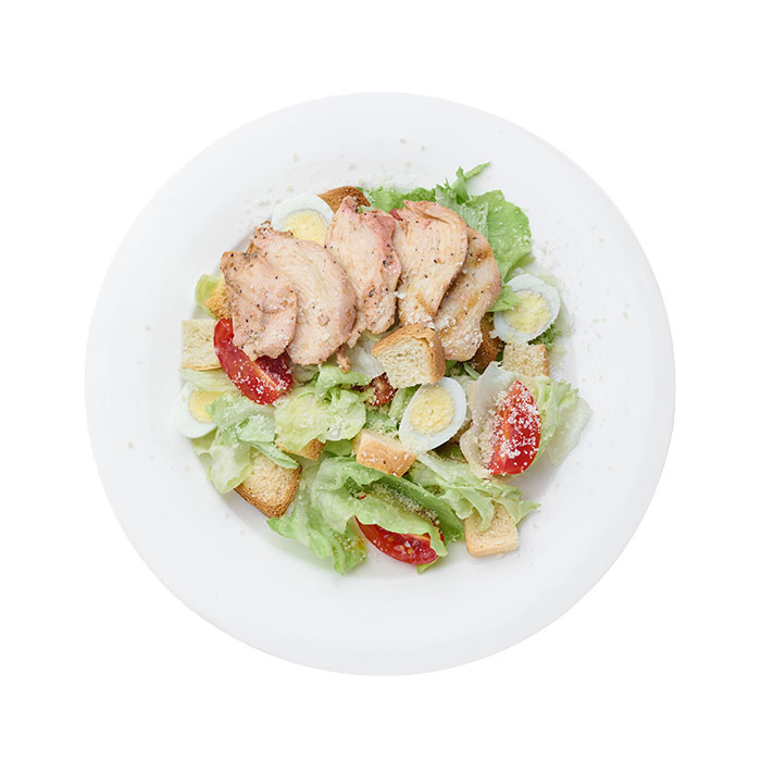 Caesario with chicken