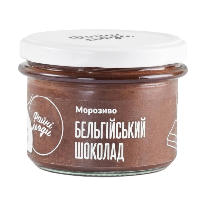 Ice cream Belgian chocolate