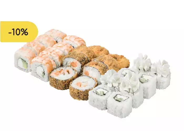 ☰ Sushi Set Philadelphia price from 525 UAH to order delivery in the city  of Kiev