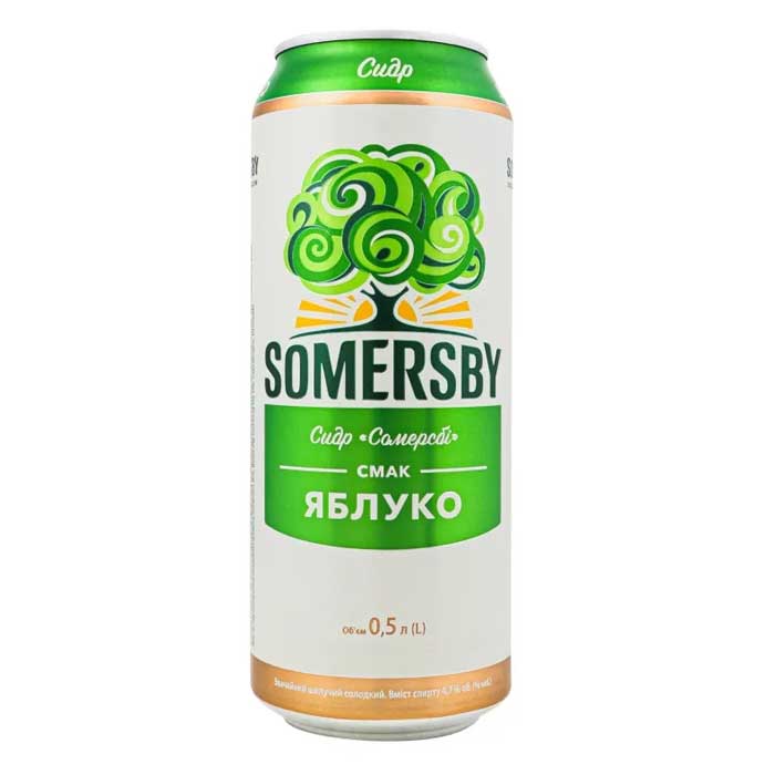 Сидр Somersby Яблуко — 0,5 л