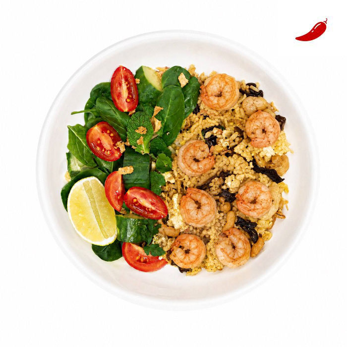 Fried rice with shrimp