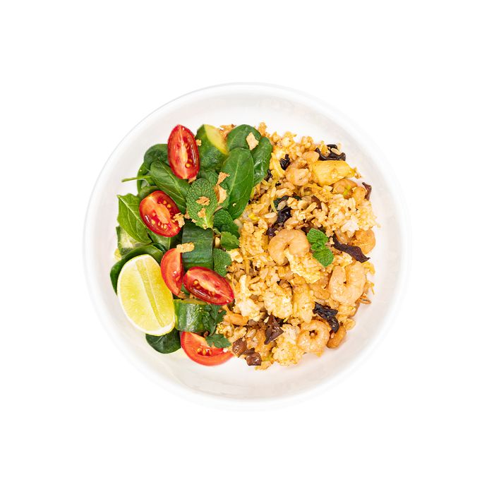 Fried rice with shrimp