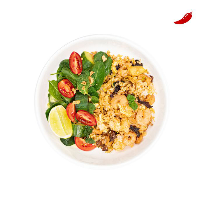 Fried rice with shrimp