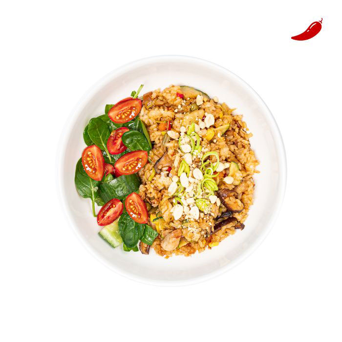 Fried rice with chicken