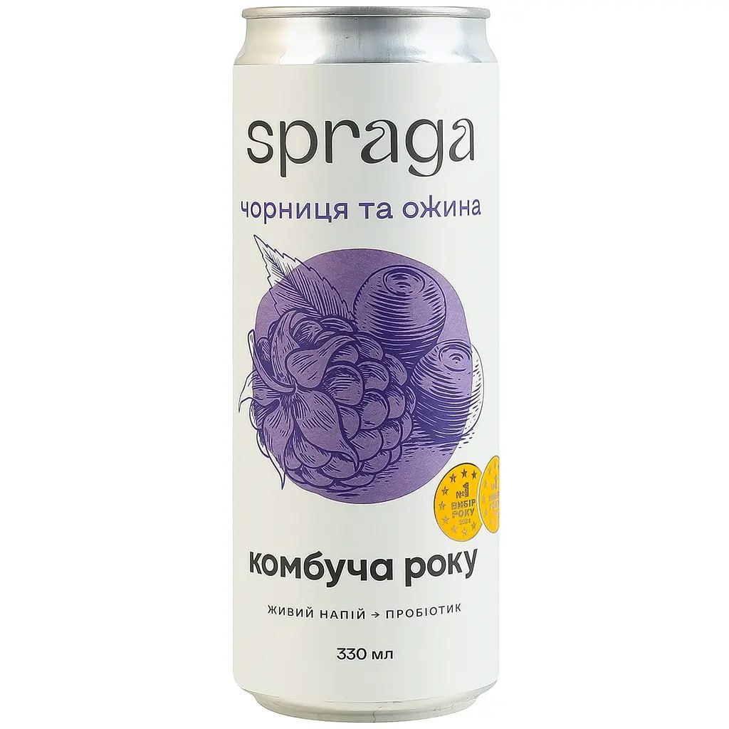 Комбуча Чорниця та ожина