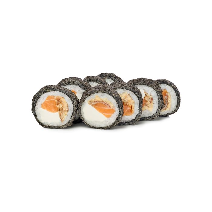 Banzai with eel and salmon
